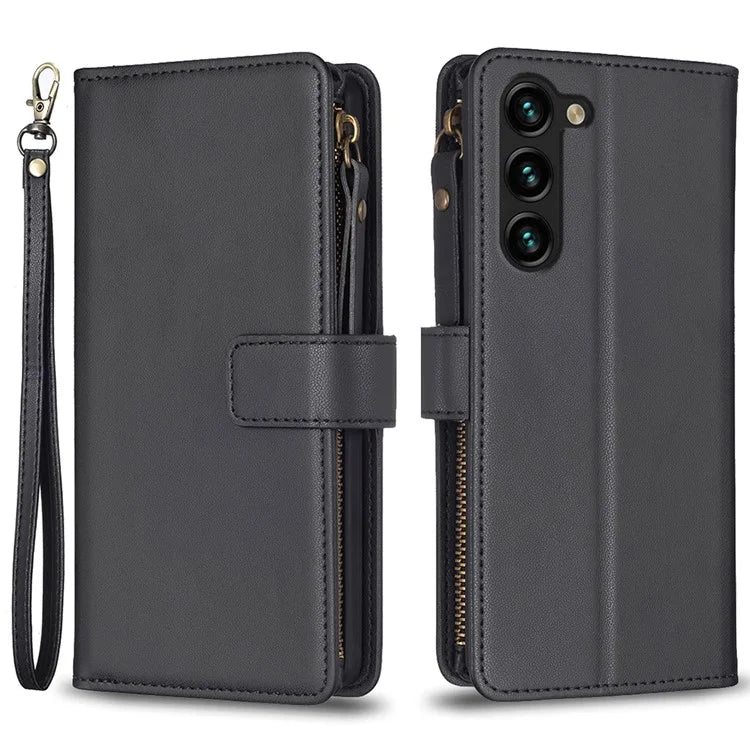BF Style-19 for Samsung Galaxy S24+ Case Slim PU Leather Stand Phone Cover Wallet