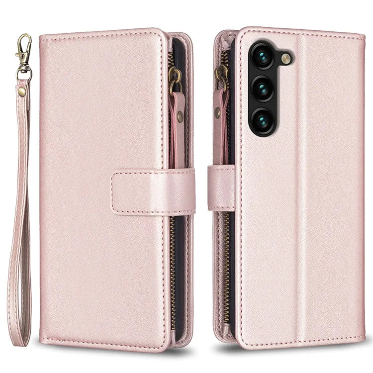 BF Style-19 for Samsung Galaxy S24+ Case Slim PU Leather Stand Phone Cover Wallet