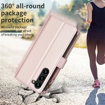 BF Style-19 for Samsung Galaxy S24+ Case Slim PU Leather Stand Phone Cover Wallet