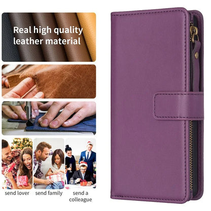 BF Style-19 for Samsung Galaxy S24+ Case Slim PU Leather Stand Phone Cover Wallet