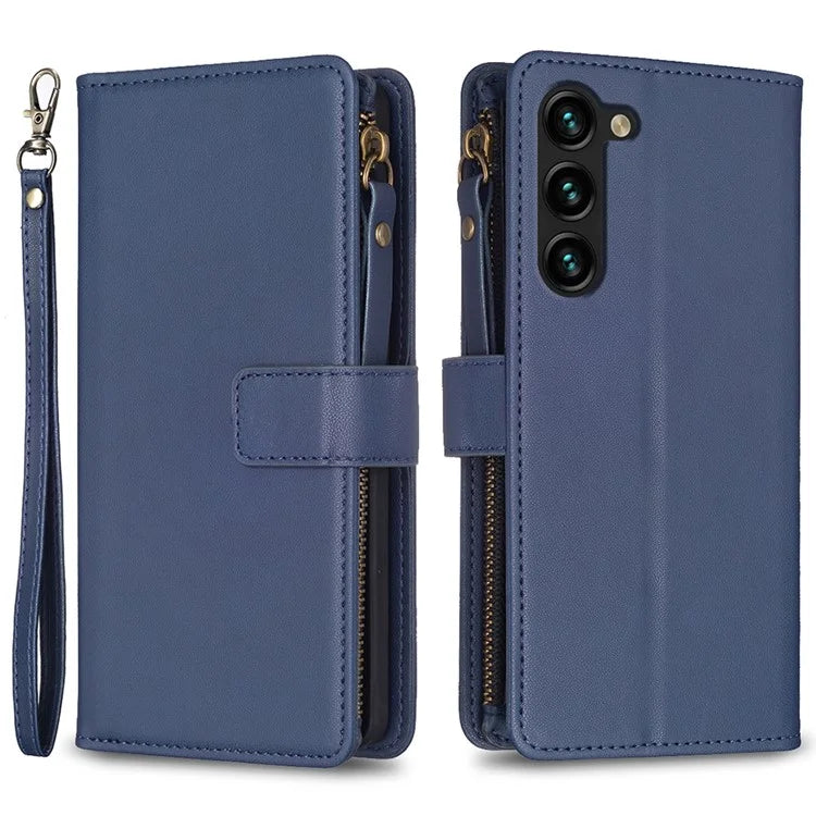 BF Style-19 for Samsung Galaxy S24+ Case Slim PU Leather Stand Phone Cover Wallet