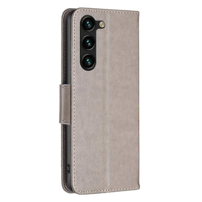 For Samsung Galaxy S24+ Case Butterfly Imprinted PU Leather Wallet Cover
