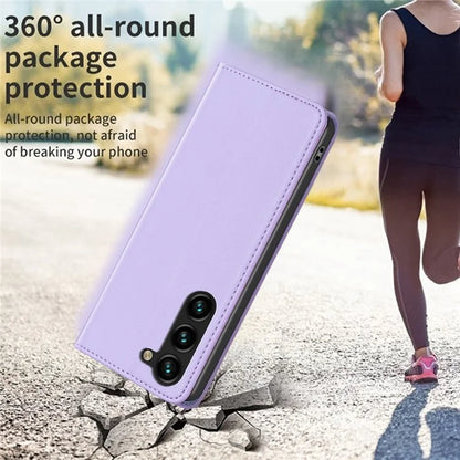 BINFEN COLOR BF18 For Samsung Galaxy S24+ Case Card Holder Magnetic Cell Phone Cover