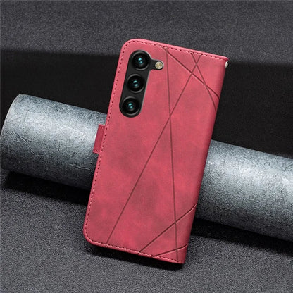 BINFEN COLOR BF05 For Samsung Galaxy S24+ Case Flip Phone Cover PU Leather Folio Phone Shell