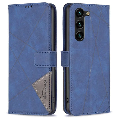 BINFEN COLOR BF05 For Samsung Galaxy S24+ Case Flip Phone Cover PU Leather Folio Phone Shell