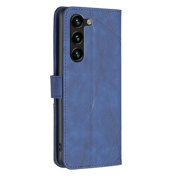 BINFEN COLOR BF05 For Samsung Galaxy S24+ Case Flip Phone Cover PU Leather Folio Phone Shell