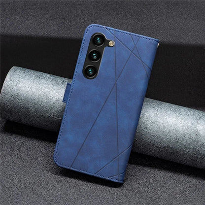 BINFEN COLOR BF05 For Samsung Galaxy S24+ Case Flip Phone Cover PU Leather Folio Phone Shell