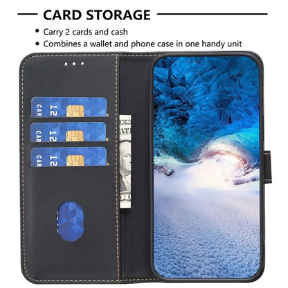 BINFEN COLOR BF17 For Samsung Galaxy S24+ Dustproof PU Leather Case Stand Phone Cover