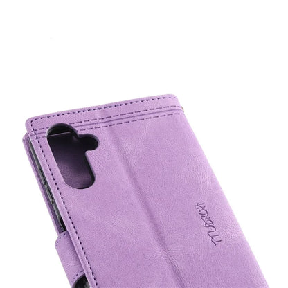 TTUDRCH Style 004 for Samsung Galaxy S24 Leather Case RFID Blocking Splicing Wallet Cover