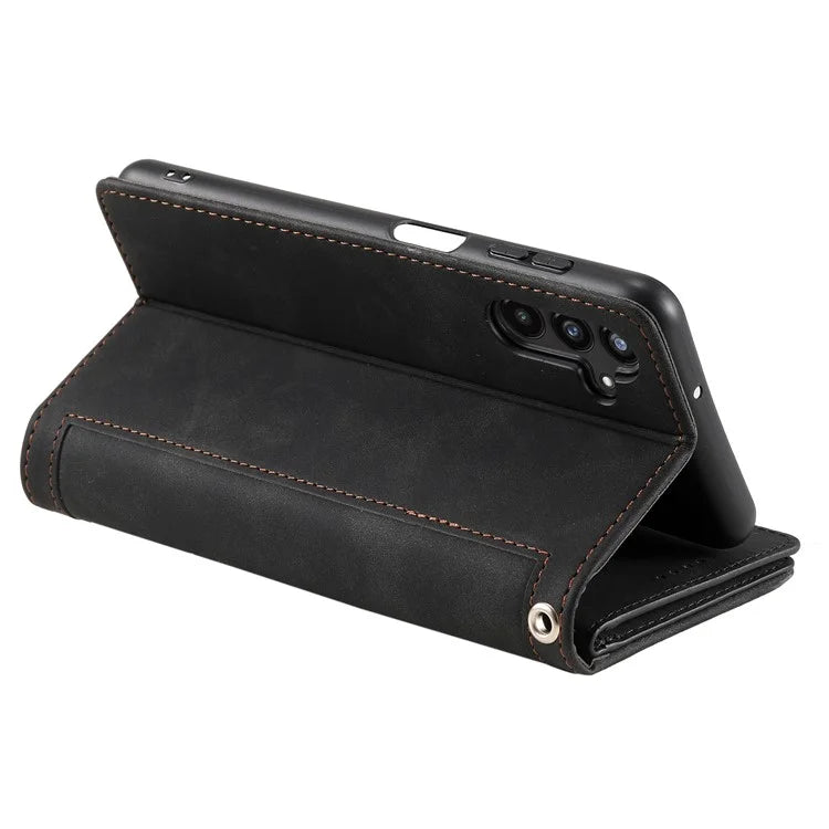 For Samsung Galaxy S24 Case Wallet Phone Stand Cover with 9 Card Slots