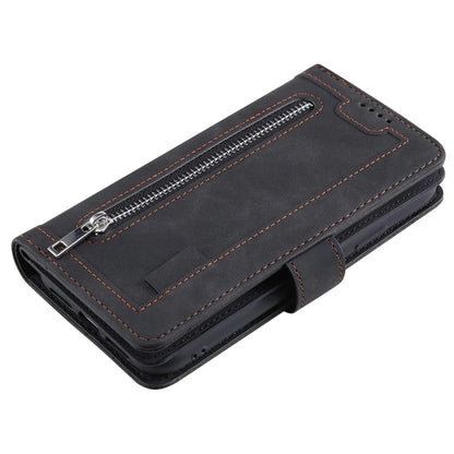 For Samsung Galaxy S24 Case Wallet Phone Stand Cover with 9 Card Slots