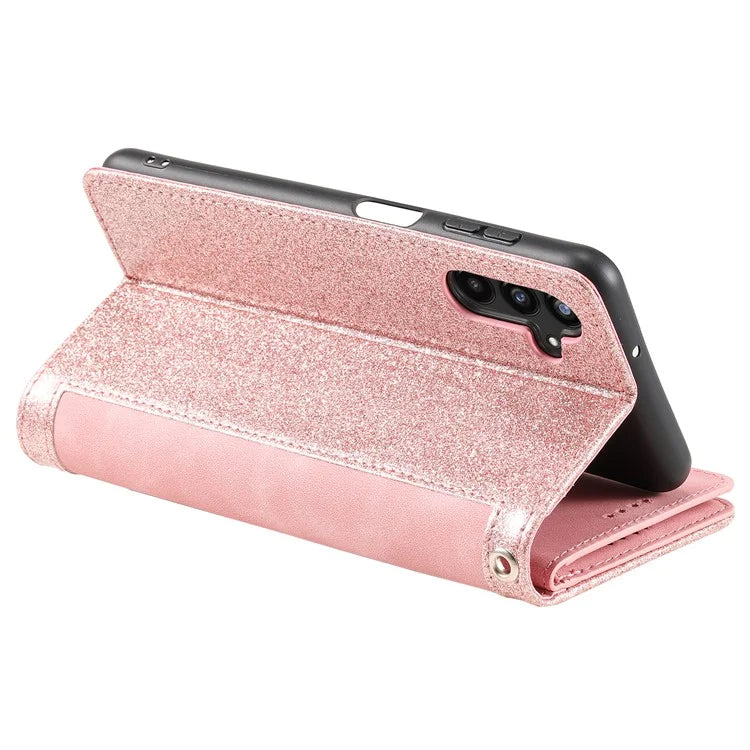 For Samsung Galaxy S24 Case Wallet Phone Stand Cover with 9 Card Slots