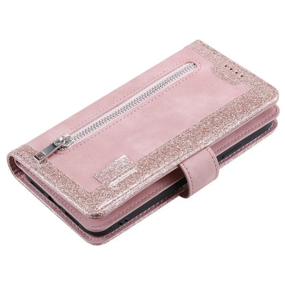For Samsung Galaxy S24 Case Wallet Phone Stand Cover with 9 Card Slots