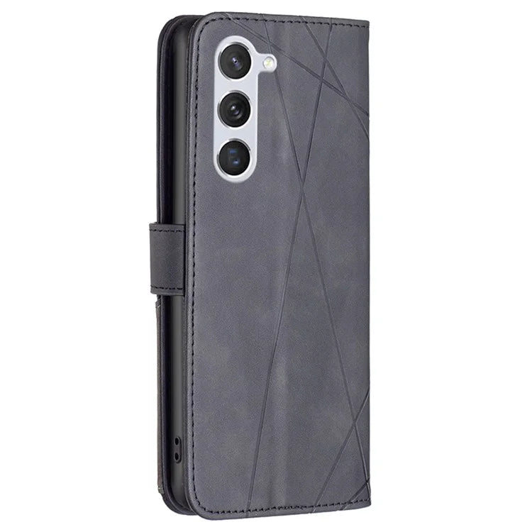 BINFEN COLOR BF05 PU Leather Phone Shell for Samsung Galaxy S24 Case Wallet Cell Phone Cover