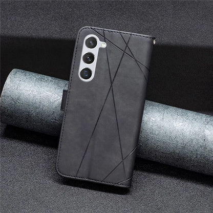 BINFEN COLOR BF05 PU Leather Phone Shell for Samsung Galaxy S24 Case Wallet Cell Phone Cover