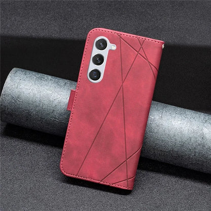 BINFEN COLOR BF05 PU Leather Phone Shell for Samsung Galaxy S24 Case Wallet Cell Phone Cover