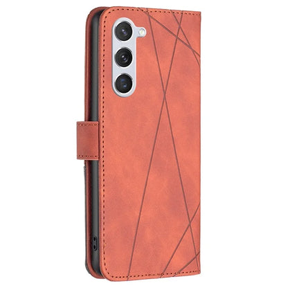 BINFEN COLOR BF05 PU Leather Phone Shell for Samsung Galaxy S24 Case Wallet Cell Phone Cover