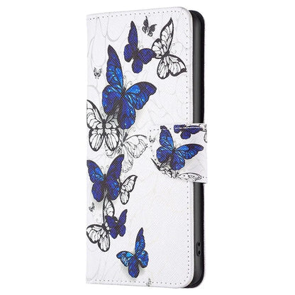 For Samsung Galaxy S24 Case Pattern Printing Phone Wallet Cover
