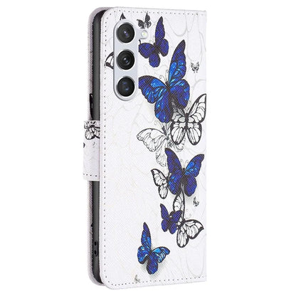For Samsung Galaxy S24 Case Pattern Printing Phone Wallet Cover