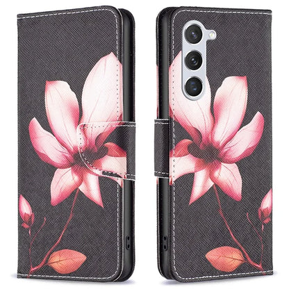 For Samsung Galaxy S24 Case Pattern Printing Phone Wallet Cover