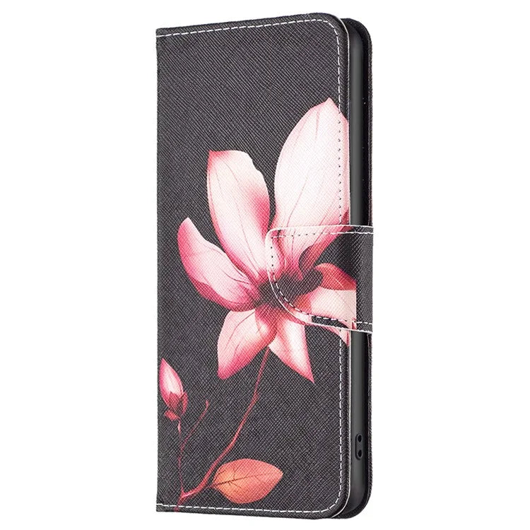 For Samsung Galaxy S24 Case Pattern Printing Phone Wallet Cover