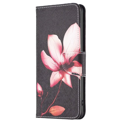 For Samsung Galaxy S24 Case Pattern Printing Phone Wallet Cover