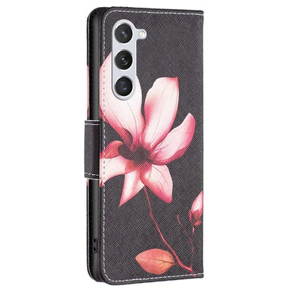 For Samsung Galaxy S24 Case Pattern Printing Phone Wallet Cover