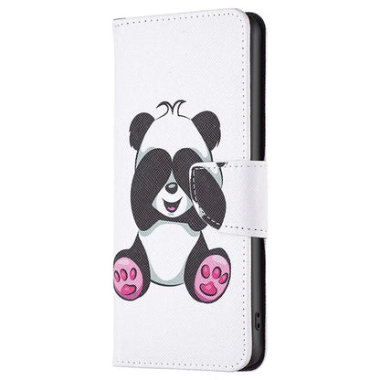 For Samsung Galaxy S24 Case Pattern Printing Phone Wallet Cover