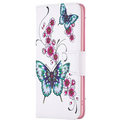 For Samsung Galaxy S24 Case Pattern Printing Phone Wallet Cover