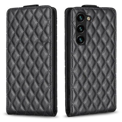 BF30 For Samsung Galaxy S24 Case Cell Phone Vertical Flip Leather Cover with Card Holder