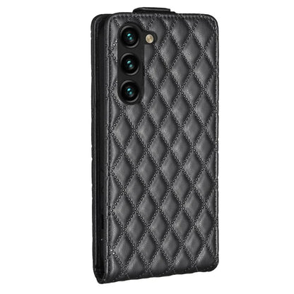 BF30 For Samsung Galaxy S24 Case Cell Phone Vertical Flip Leather Cover with Card Holder