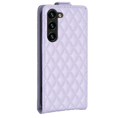 BF30 For Samsung Galaxy S24 Case Cell Phone Vertical Flip Leather Cover with Card Holder
