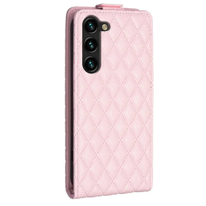 BF30 For Samsung Galaxy S24 Case Cell Phone Vertical Flip Leather Cover with Card Holder