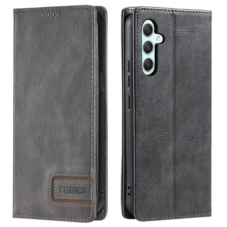 TTUDRCH Style 007 For Samsung Galaxy S24+ Case PU Leather RFID Blocking Phone Cover