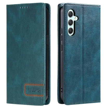 TTUDRCH Style 007 For Samsung Galaxy S24+ Case PU Leather RFID Blocking Phone Cover