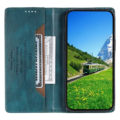 TTUDRCH Style 007 For Samsung Galaxy S24+ Case PU Leather RFID Blocking Phone Cover