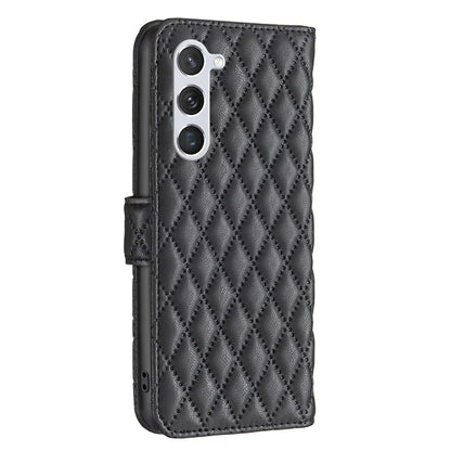 BINFEN COLOR BF Style-14 For Samsung Galaxy S24 Case PU Leather Wallet Stand Cellphone Cover