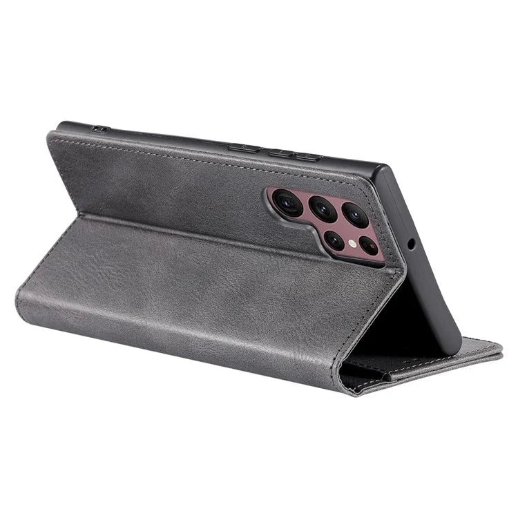 TTUDRCH Style 007 For Samsung Galaxy S24 Ultra Case RFID Blocking Wallet Cover