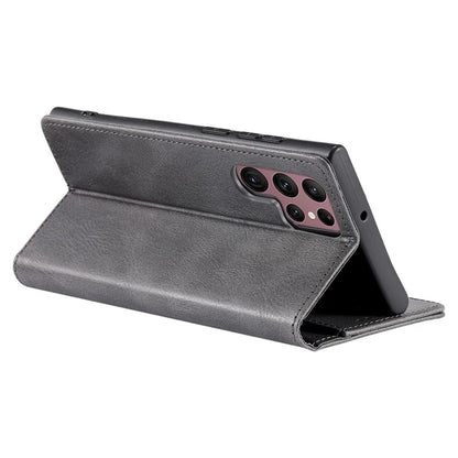 TTUDRCH Style 007 For Samsung Galaxy S24 Ultra Case RFID Blocking Wallet Cover