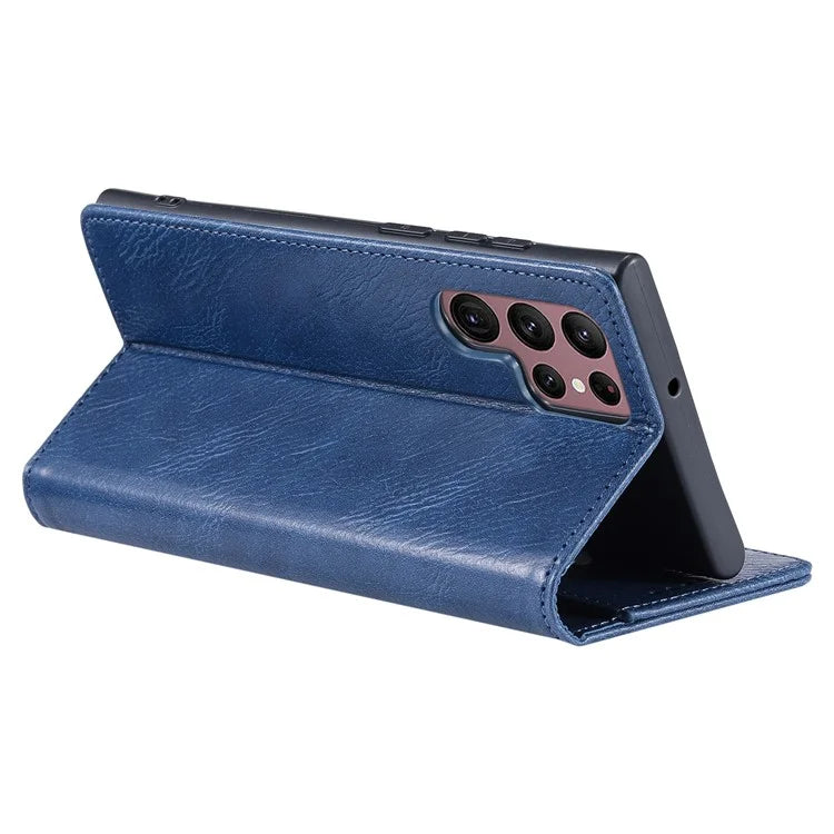 TTUDRCH Style 007 For Samsung Galaxy S24 Ultra Case RFID Blocking Wallet Cover