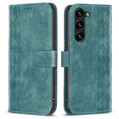 For Samsung Galaxy S24 Case Imprinted Anti-drop Stand Leather Wallet Phone Cover