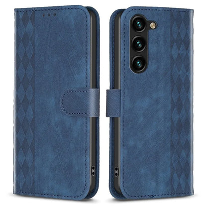 For Samsung Galaxy S24 Case Imprinted Anti-drop Stand Leather Wallet Phone Cover