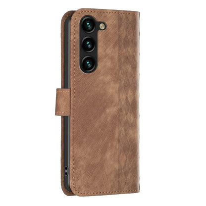 For Samsung Galaxy S24 Case Imprinted Anti-drop Stand Leather Wallet Phone Cover