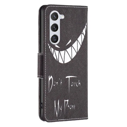 For Samsung Galaxy S24 Case PU Leather Pattern Wallet Phone Cover
