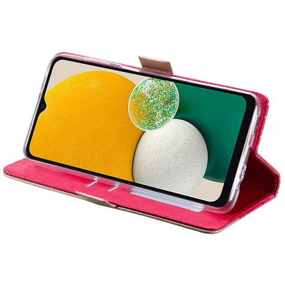 For Samsung Galaxy S24+ Case Lace Flower Pattern Leather Wallet Phone Cover