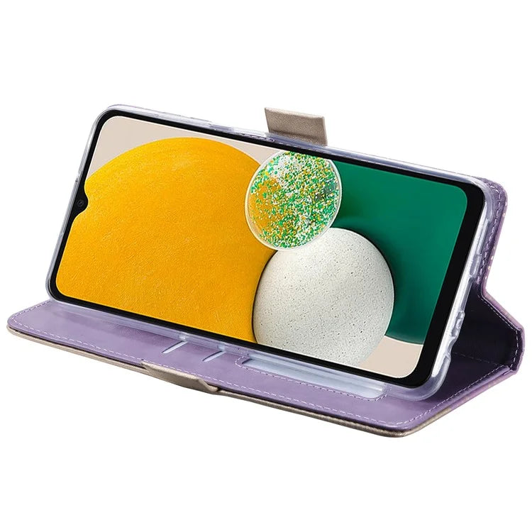 For Samsung Galaxy S24+ Case Lace Flower Pattern Leather Wallet Phone Cover
