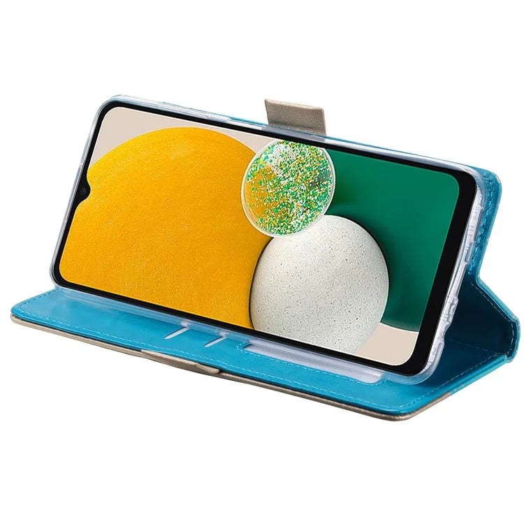 For Samsung Galaxy S24+ Case Lace Flower Pattern Leather Wallet Phone Cover