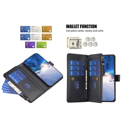 BF Style-19 For Samsung Galaxy S24 Case PU Leather Folding Stand Phone Cover