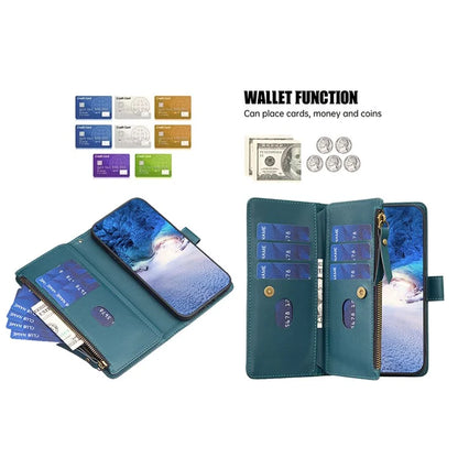 BF Style-19 For Samsung Galaxy S24 Case PU Leather Folding Stand Phone Cover