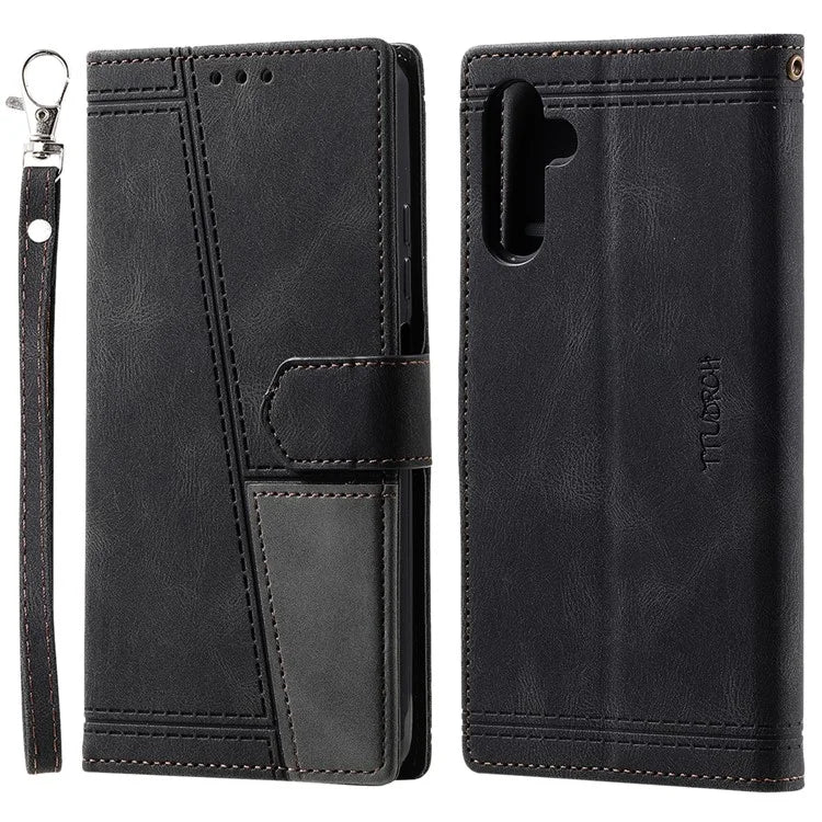 TTUDRCH Style 004 for Samsung Galaxy S24+ Case RFID Blocking Wallet Leather Cover